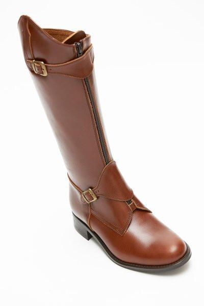 Childrens Riding Boots tan leather The Spanish Boot Company