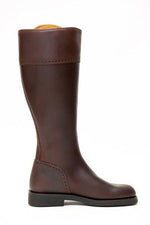 wide leather boots uk